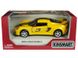 Іграшкова металева машинка Kinsmart Lotus Exige S 2012 жовтий з наклейкою KT5361WFY фото 4