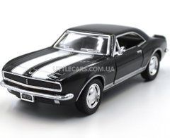 Іграшкова металева машинка Kinsmart Chevrolet Camaro Z/28 1967 чорний KT5341WBL фото