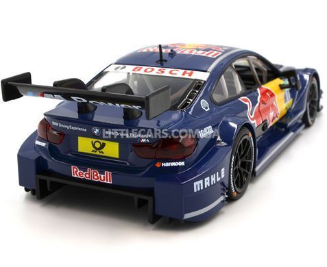 Іграшкова машинка BMW M4 DTM Red Bull 1:24 Автопром 68295A синя 68295A фото