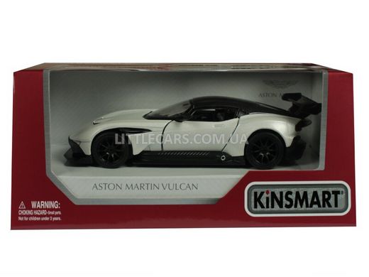 Іграшкова металева машинка Kinsmart Aston Martin Vulcan білий KT5407WW фото