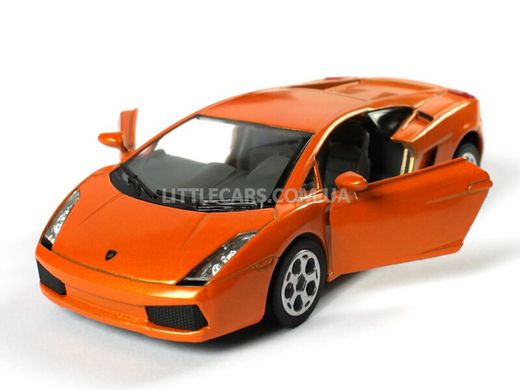 Іграшкова металева машинка Kinsmart Lamborghini Gallardo помаранчева KT5098WO фото