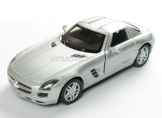 Іграшкова металева машинка Kinsmart Mercedes-Benz SLS AMG сірий KT5349WG фото