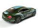 Іграшкова металева машинка Kinsmart Bentley Continental GT Speed 2012 зелений з наклейкою KT5369WFGN фото 3
