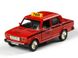 Іграшкова металева машинка Автосвіт ВАЗ 2107 Taxi червоний AS2097R фото 1