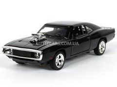 Іграшкова металева машинка Dodge Charger RT 1970 1:32 Автосвіт AP-1760 чорний AP-1760BL фото
