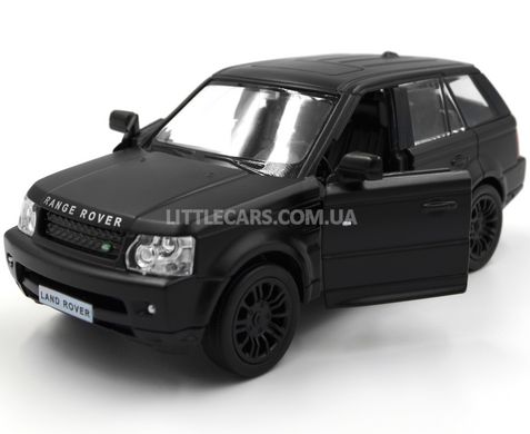 Іграшкова металева машинка Land Rover Range Rover Sport 1:39 RMZ City 554007 чорний матовий 554007MBL фото