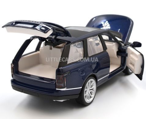 Модель машини Land Rover Range Rover Автопром 68357 1:33 синій 68357B фото
