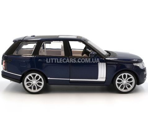Модель машини Land Rover Range Rover Автопром 68357 1:33 синій 68357B фото
