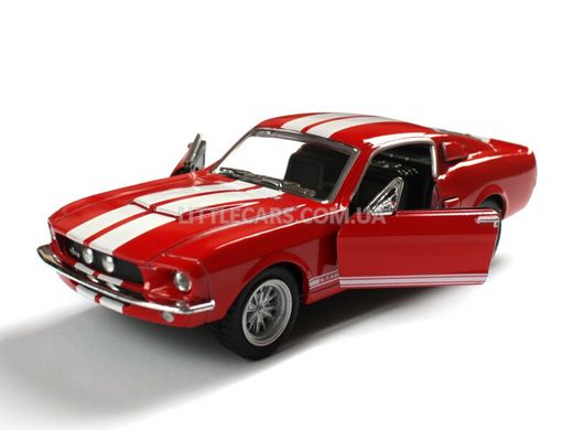 Kinsmart Ford Mustang Shelby GT500 1967 красный