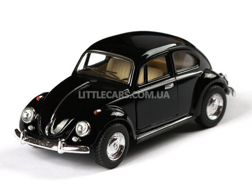 Металлическая модель машины Kinsmart Volkswagen Beetle Classical 1967 черный KT5057WBL фото