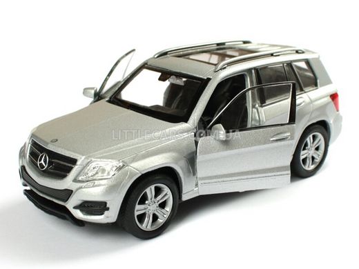 Іграшкова металева машинка Welly Mercedes-Benz GLK сірий 43684CWG фото