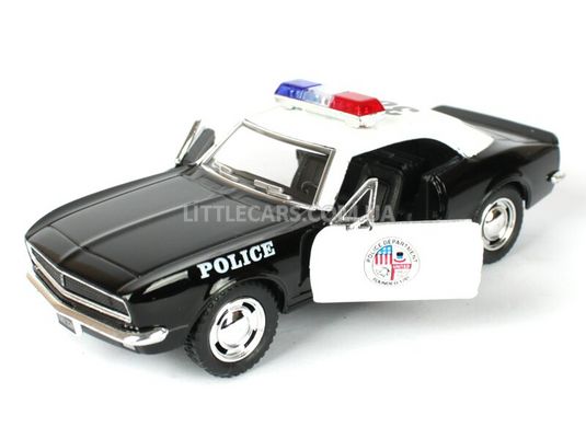 Металлическая модель машины Kinsmart Chevrolet Camaro Z/28 Police полицейский KT5341WPP фото