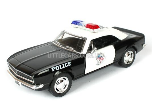 Іграшкова металева машинка Kinsmart Chevrolet Camaro Z/28 Police поліцейский KT5341WPP фото
