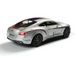 Іграшкова металева машинка Kinsmart Bentley Continental GT Speed 2012 сірий з наклейкою KT5369WFG фото 3