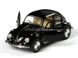 Металлическая модель машины Kinsmart Volkswagen Beetle Classical 1967 черный KT5057WBL фото 2
