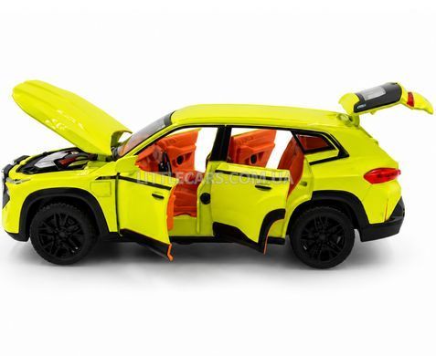 Іграшкова металева машинка BMW XM 1:34 Автопром AP74239 жовта AP74239Y фото