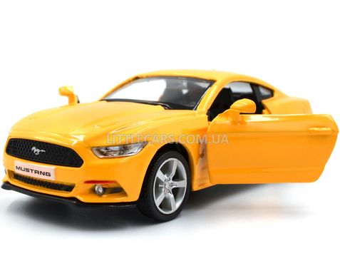 Моделька машины Ford Mustang 2015 RMZ City 554029 1:38 желтый 554029Y фото