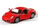 Іграшкова металева машинка Kinsmart Porsche Cayman S червоний матовий KT5371WR фото 2