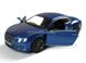 Іграшкова металева машинка Kinsmart Bentley Continental GT Speed 2012 синій KT5369WB фото 2
