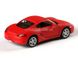 Іграшкова металева машинка Kinsmart Porsche Cayman S червоний матовий KT5371WR фото 3