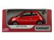 Іграшкова металева машинка Kinsmart Fiat 500 2007 червоний KT5345WR фото 4