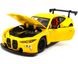 Іграшкова металева машинка BMW M4 GT3 Автопром 68277A 1:24 жовта 68277A фото 2