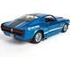 Іграшкова металева машинка Ford Mustang Shelby GT500 Harley Davidson 1:32 АвтоСвіт AP-1796 синій AP-1796B фото 4