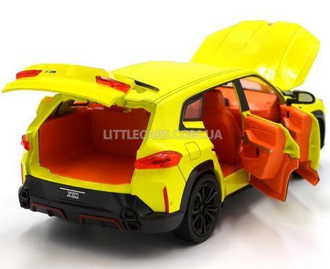 Іграшкова машинка BMW XM 1:25 Автопром AP7742 жовта AP7742Y фото