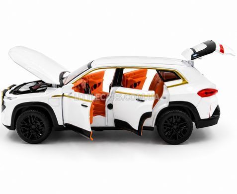 Іграшкова металева машинка BMW XM 1:34 Автопром AP74239 біла AP74239W фото