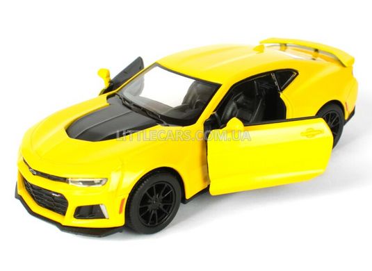 Іграшкова металева машинка Kinsmart Chevrolet Camaro ZL1 жовтий KT5399WY фото