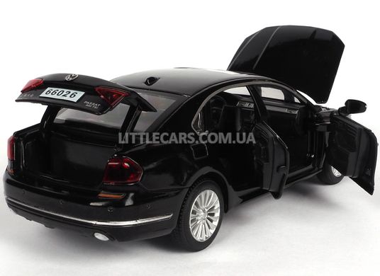Іграшкова металева машинка Volkswagen Passat USA 1:31 чорний 6604BL фото