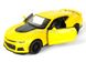 Іграшкова металева машинка Kinsmart Chevrolet Camaro ZL1 жовтий KT5399WY фото 2