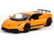 Іграшкова металева машинка RMZ City Lamborghini Gallardo LP 570-4 Superleggera помаранчева матова 554998MAO фото 2