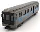 Іграшковий вагон метро 1:110 Автопром 7875 сірий 7875G фото 1