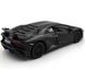 Іграшкова металева машинка Lamborghini Aventador SV Coupe 2015 1:39 RMZ City 554990 чорний матовий 554990MBL  фото 3