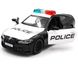 Полицейская металлическая машинка BMW M4 G82 Автопром 68701j 1:33 черная 68701j фото 2