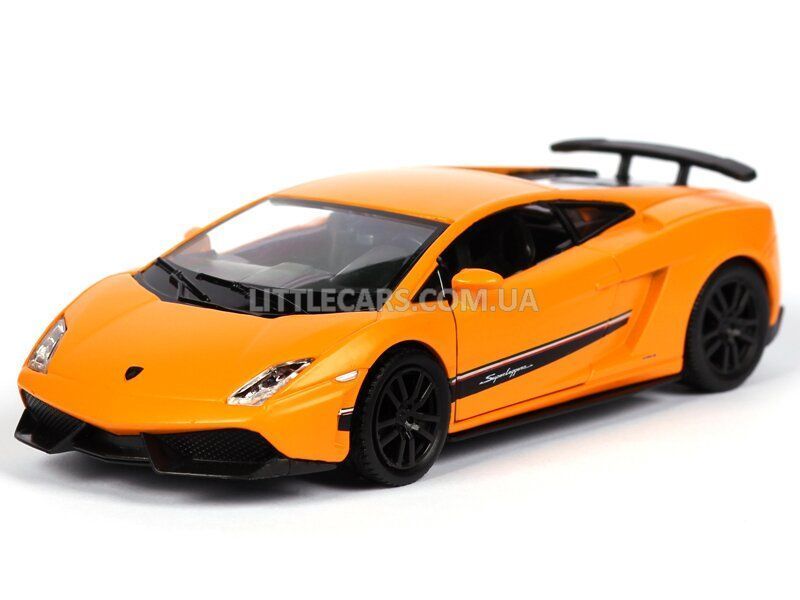 Rmz City Lamborghini Gallardo LP 570-4 Superleggra 5Inch Diecast Model Collectible Series Vehicle with Opening Doors & Pullback Action White main image 0