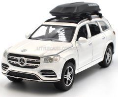 Іграшкова машинка Mercedes-Benz GLS 580 (X167) 1:32 Автосвіт AP-1813 білий з багажником AP-1813W фото