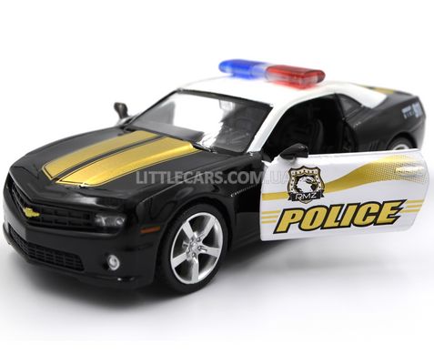Іграшкова металева машинка Chevrolet Camaro 2010 1:38 RMZ City 554005 поліцейський 554005P фото