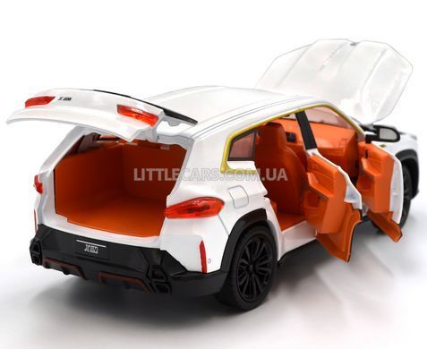 Іграшкова машинка BMW XM 1:25 Автопром AP7742 біла AP7742W фото