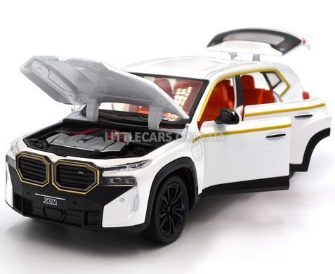 Іграшкова машинка BMW XM 1:25 Автопром AP7742 біла AP7742W фото