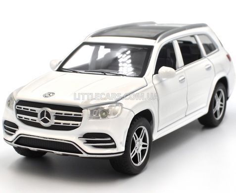 Іграшкова машинка Mercedes-Benz GLS 580 (X167) 1:32 Автосвіт AP-1813 білий з багажником AP-1813W фото