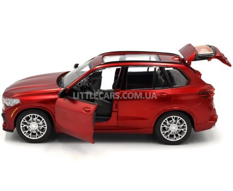 Игрушечная металлическая машинка BMW X5M Автопром 68497 1:32 красная 68497R фото