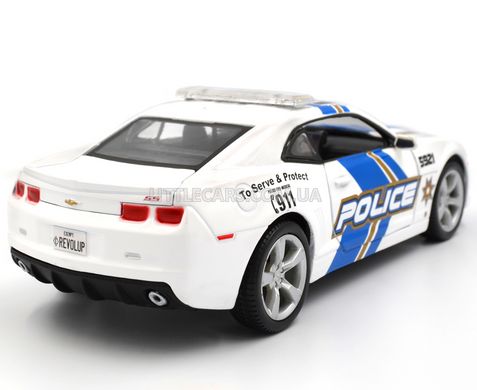 Поліцейська машинка Chevrolet Camaro SS RS 2010 1:24 Maisto 31208 білий 31208WP фото