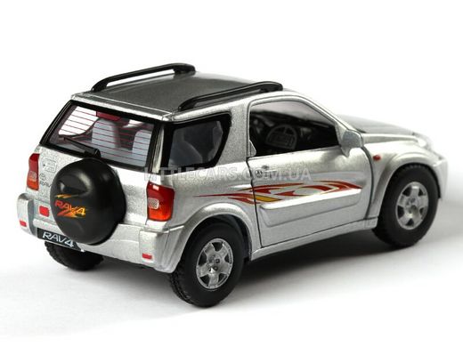 Іграшкова металева машинка Kinsmart Toyota Rav4 сіра KT5041WG фото