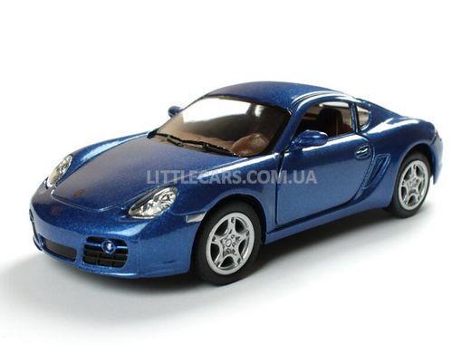 Металлическая модель машины Kinsmart Porsche Cayman S синий KT5307WB фото