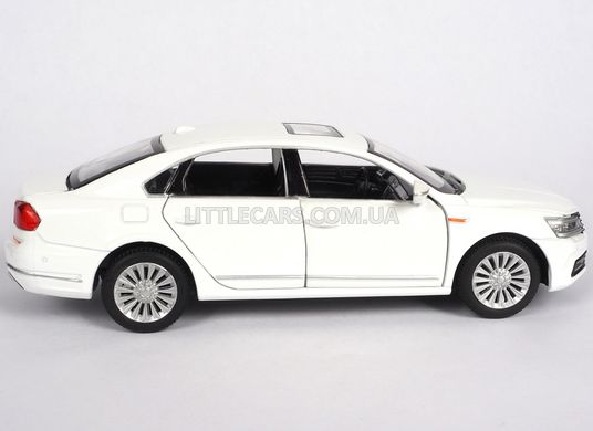 Іграшкова металева машинка Volkswagen Passat USA 1:31 білий 6604W фото