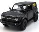 Іграшкова металева машинка Ford Bronco VI Two-door 1:37 RMZ City 554073 чорний матовий 554073MBL фото 1