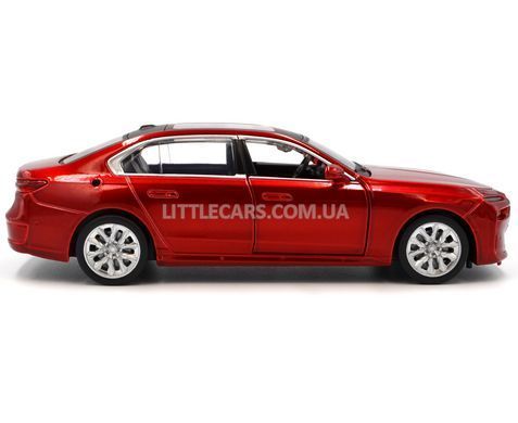Іграшкова машинка BMW 7 Series (G70) 1:32 з зарядною станцією Автопром 68730 червона 68730R фото
