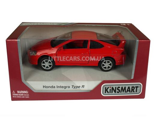 Іграшкова металева машинка Kinsmart Honda Integra Type R червона KT5053WR фото